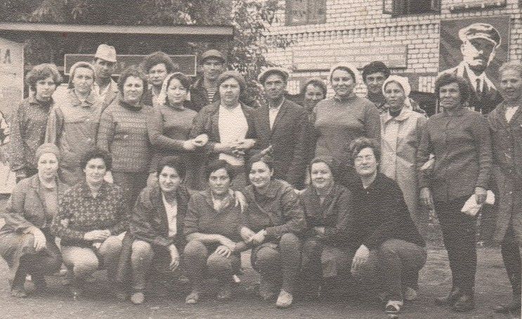 Коллектив мебельной фабрики, 1970 год
