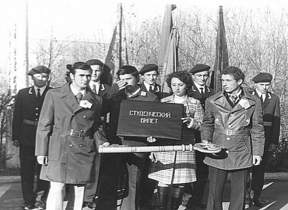 Посвящение в студенты БСХИ