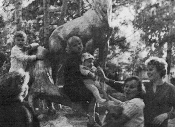 В Центральном парке г.Благовещенска, 1979 г.