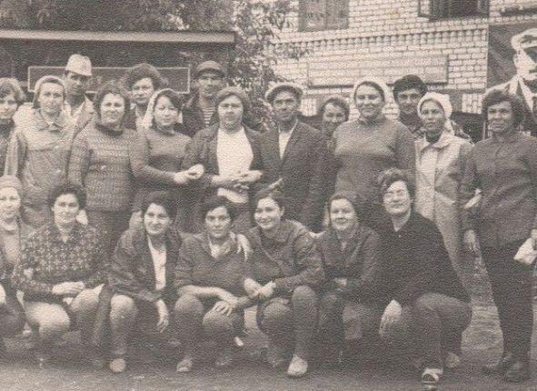 Коллектив мебельной фабрики, 1970 год